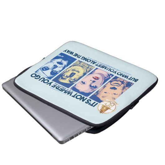 Der Assistent von OZ™ | Wer Sie unterwegs treffen Laptopschutzhülle (Vorne Knopf)