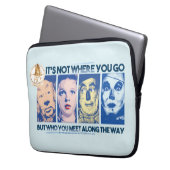 Der Assistent von OZ™ | Wer Sie unterwegs treffen Laptopschutzhülle (Vorderseite Links)