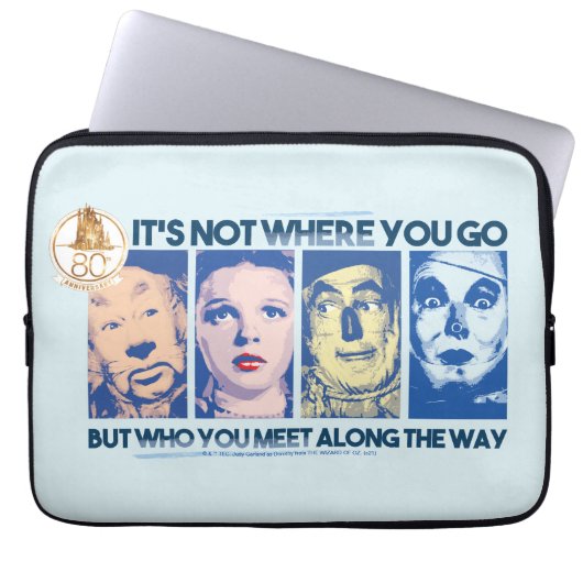 Der Assistent von OZ™ | Wer Sie unterwegs treffen Laptopschutzhülle (Vorderseite)