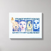 Der Assistent von OZ™ | Wer Sie unterwegs treffen Leinwanddruck (Vorderseite)