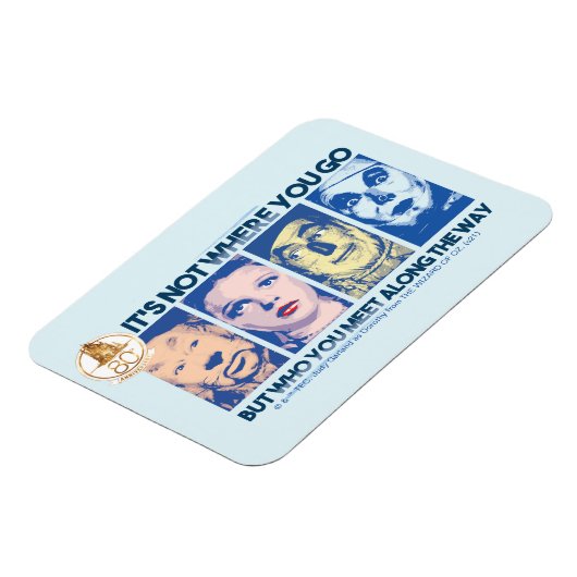 Der Assistent von OZ™ | Wer Sie unterwegs treffen Magnet (Linke Seite)