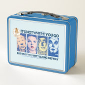 Der Assistent von OZ™ | Wer Sie unterwegs treffen Metall Brotdose (Rückseite)