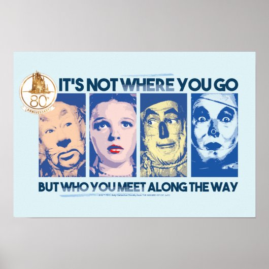 Der Assistent von OZ™ | Wer Sie unterwegs treffen Poster (Vorne)