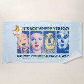 Der Assistent von OZ™ | Wer Sie unterwegs treffen Strandtuch (Vorderseite)