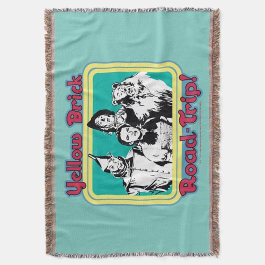 Der Assistent von OZ™ | Yellow Brick Road-Trip! Decke (Vorderseite Vertikal)