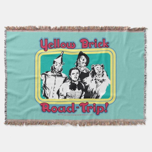 Der Assistent von OZ™ | Yellow Brick Road-Trip! Decke (Vorderseite)