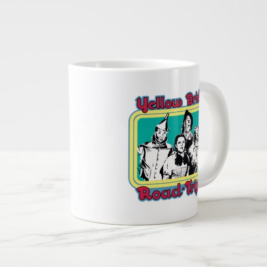 Der Assistent von OZ™ | Yellow Brick Road Trip! Jumbo-Tasse (Vorderseite Rechts)