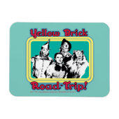 Der Assistent von OZ™ | Yellow Brick Road-Trip! Magnet (Horizontal)