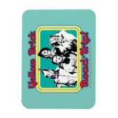 Der Assistent von OZ™ | Yellow Brick Road-Trip! Magnet (Vertikal)