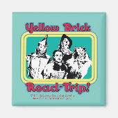 Der Assistent von OZ™ | Yellow Brick Road-Trip! Magnet (Vorne)