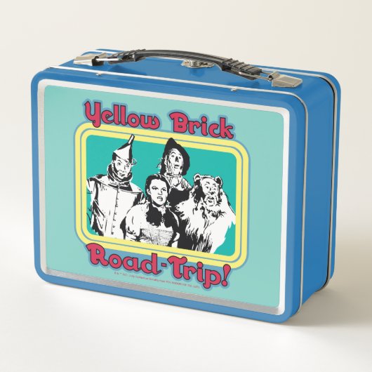 Der Assistent von OZ™ | Yellow Brick Road-Trip! Metall Brotdose (Rückseite)