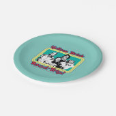 Der Assistent von OZ™ | Yellow Brick Road-Trip! Pappteller (Schrägansicht)