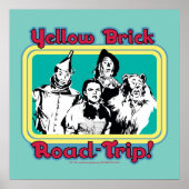 Der Assistent von OZ™ | Yellow Brick Road-Trip! Poster (Vorne)