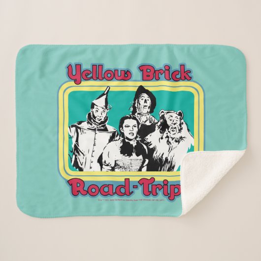 Der Assistent von OZ™ | Yellow Brick Road Trip! Sherpadecke (Vorderseite (Horizontal))