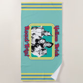 Der Assistent von OZ™ | Yellow Brick Road-Trip! Strandtuch (Vorderseite)