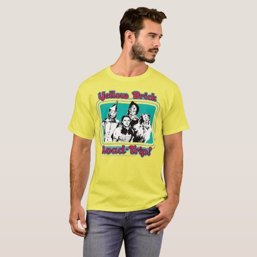 Der Assistent von OZ™ | Yellow Brick Road-Trip! T-Shirt (Vorne ganz)