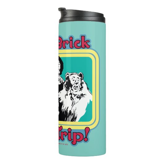 Der Assistent von OZ™ | Yellow Brick Road-Trip! Thermosbecher (Nach rechts gedreht)