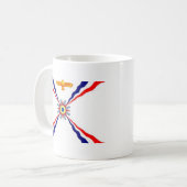 Der Assyrian Chaldean Syriac Speicher Kaffeetasse (Vorderseite Links)