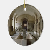 Der Assyrian Raum an der Jalousie in Paris (Foto) Keramikornament (Links)