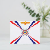 Der assyrische Chaldäan Syriac Store Postkarte (Stehend Vorderseite)