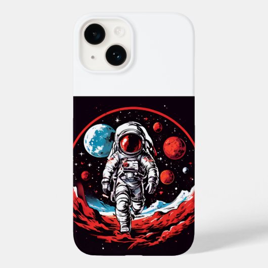 der Astronaut Case-Mate iPhone Hülle (Rückseite)
