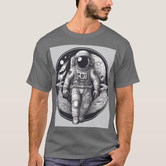 der Astronaut T-Shirt (Vorderseite)