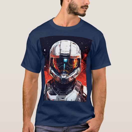 Der Astronaut T-Shirt (Vorderseite)