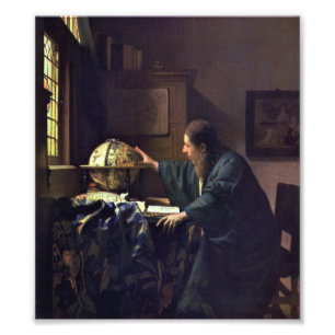 Der Astronom durch Johannes Vermeer Fotodruck
