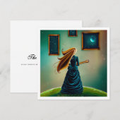 Der Astronom - Mini Print (Vorne/Hinten)