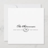 Der Astronom - Mini Print (Rückseite)