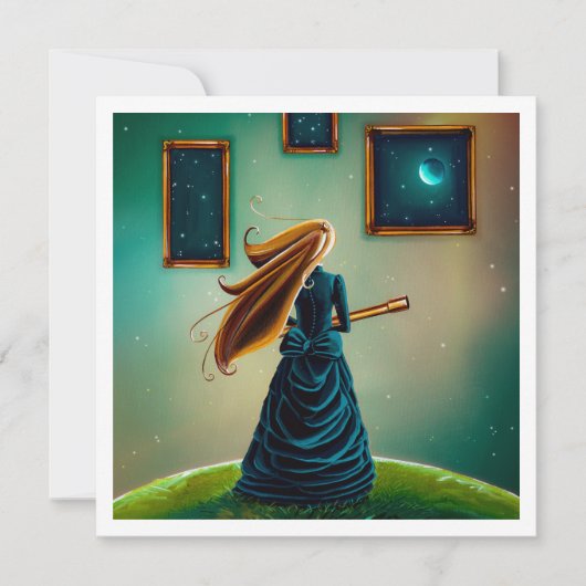 Der Astronom - Mini Print (Vorderseite)