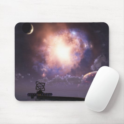 Der Astronom Mousepad (Mit Mouse)