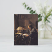 Der Astronom Postkarte (Stehend Vorderseite)