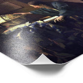 Der Astronom von Johannes Vermeer Fotodruck (Ecke)