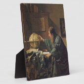 Der Astronom von Johannes Vermeer Fotoplatte (Seite)