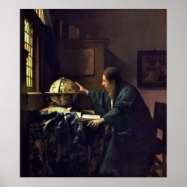 Der Astronom von Johannes Vermeer Large Poster