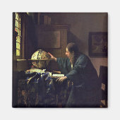 Der Astronom von Johannes Vermeer Magnet (Vorne)