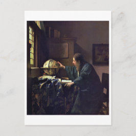 Der Astronom von Johannes Vermeer Postkarte