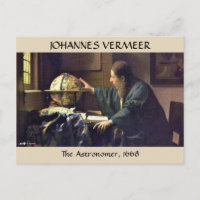 DER ASTRONOMER, Johannes Vermeer, 1668