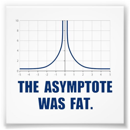 Der Asymptote war Fett Fotodruck (Vorne)