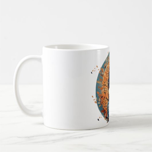 Der Atem - das Wesen des Lebens Kaffeetasse (Links)