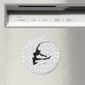 Der Atem einer Tänzerin Magnet (In Situ (Geschirrspüler))