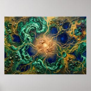 Der Atem grenzenloser Wurzeln Poster