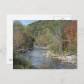 Der atemberaubende Fluss West Virginia Postkarte (Vorne/Hinten)