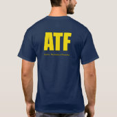 Der ATF-T-Shirt der Männer T-Shirt (Rückseite)