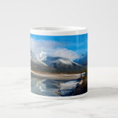 Der Athabasca-Fluss im Jasper-Nationalpark Jumbo-Tasse (Vorderseite)