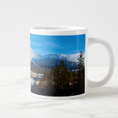Der Athabasca-Fluss im Jasper-Nationalpark Jumbo-Tasse (Rechts)