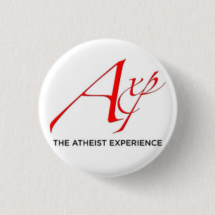 Der atheistische Erfahrungs-Knopf Button