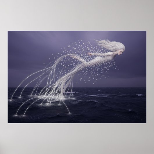 Der ätherische Flug des Ozeangeistes Poster (Vorne)