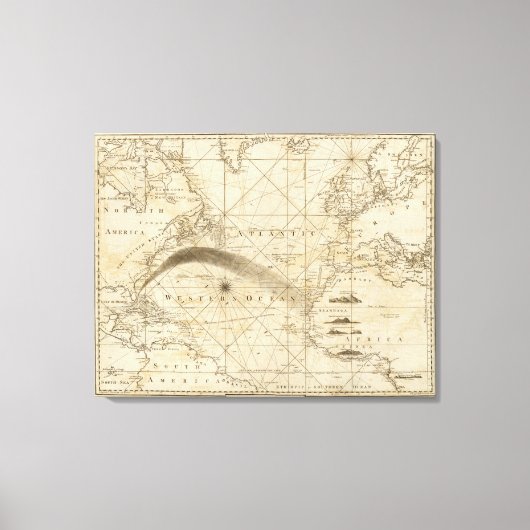 Der Atlantik Leinwanddruck (Vorderseite)